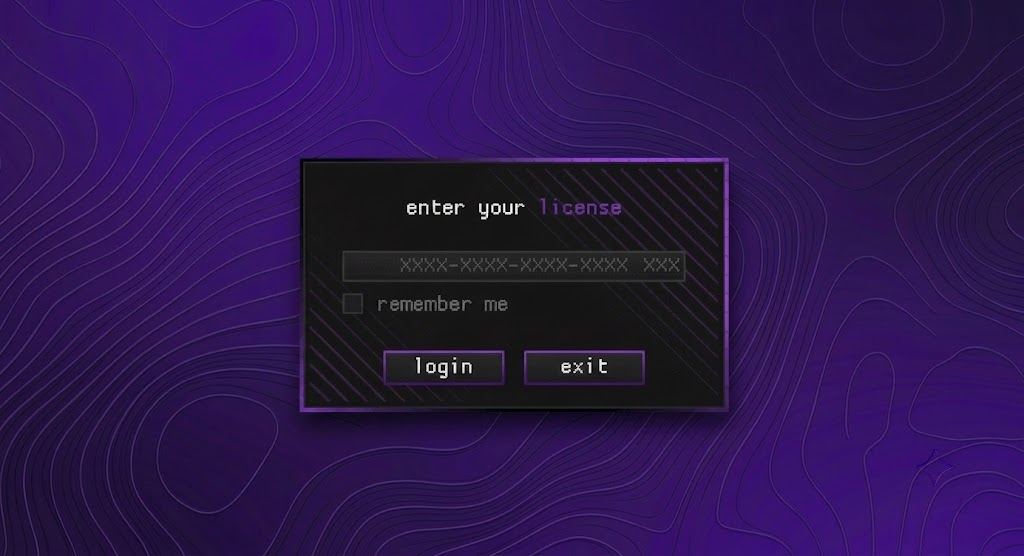 purple emuvgc loader login interface